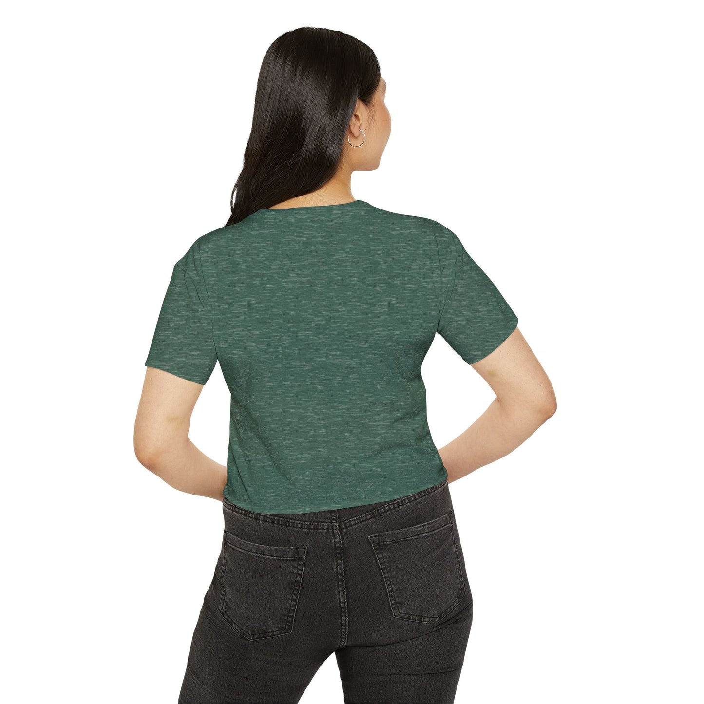 Magical Green Witch Crop Top