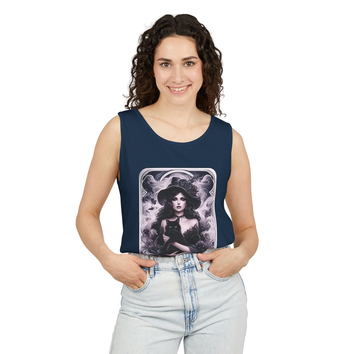 The Witch Tarot Card Tank Top