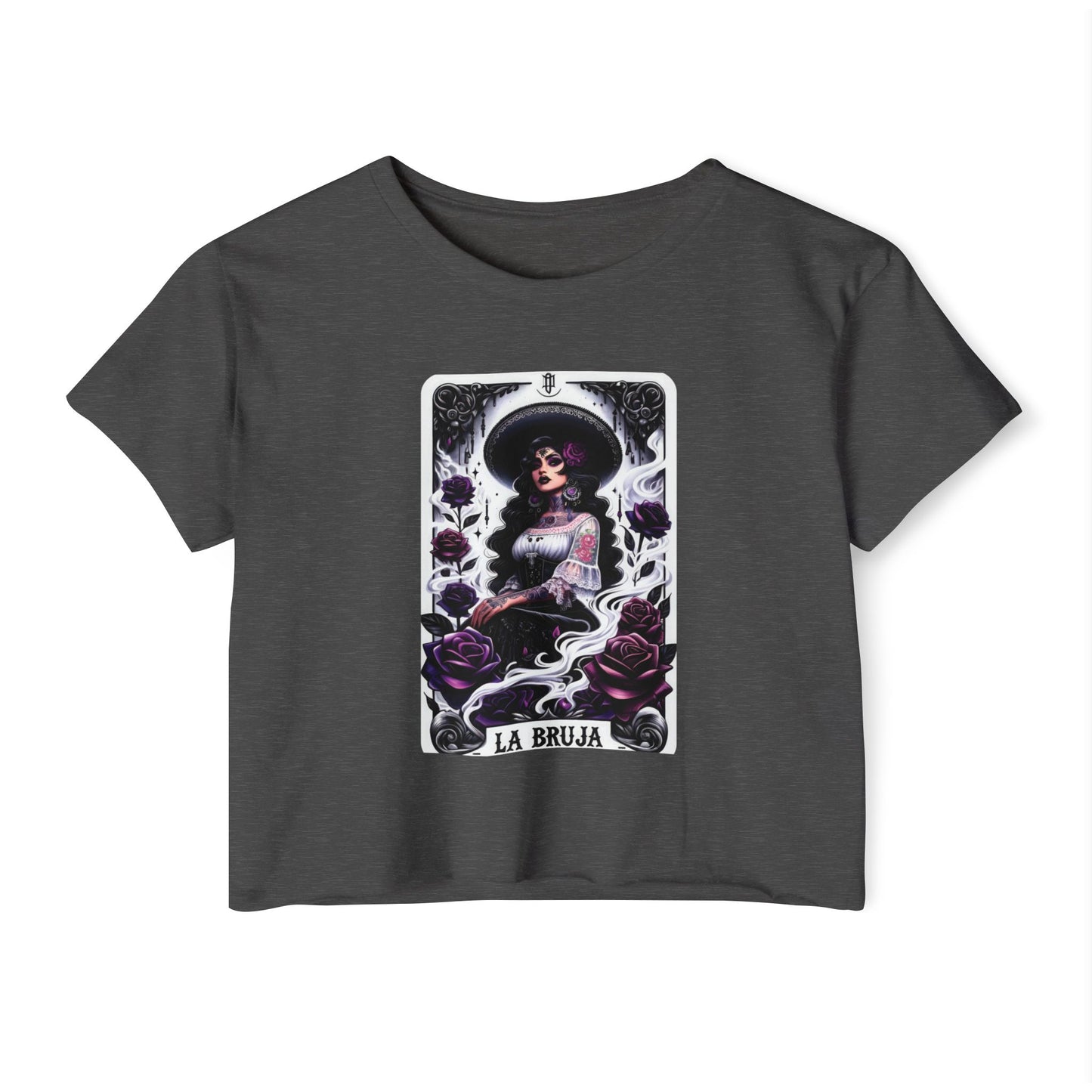 La Bruja Tarot Card Crop Top