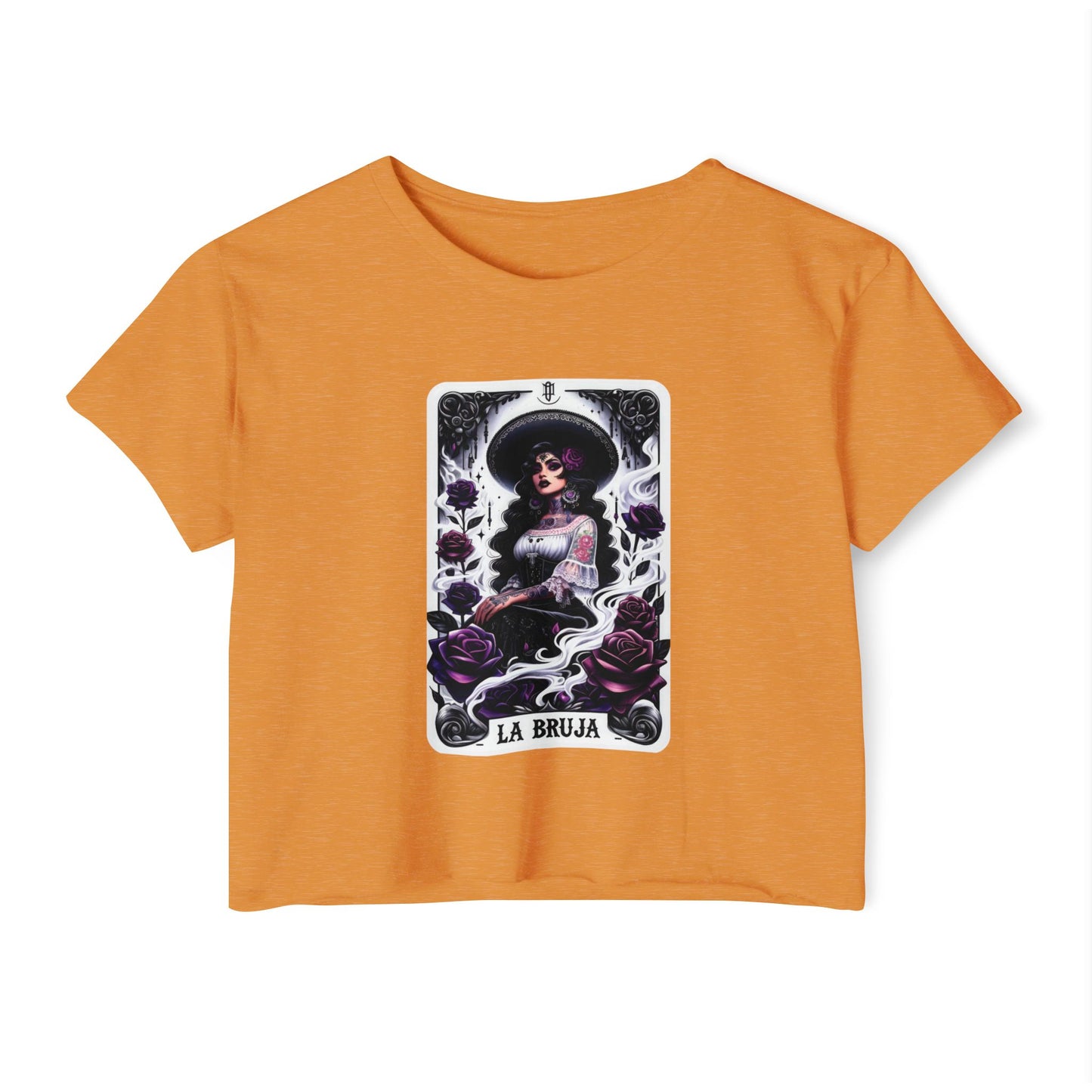 La Bruja Tarot Card Crop Top