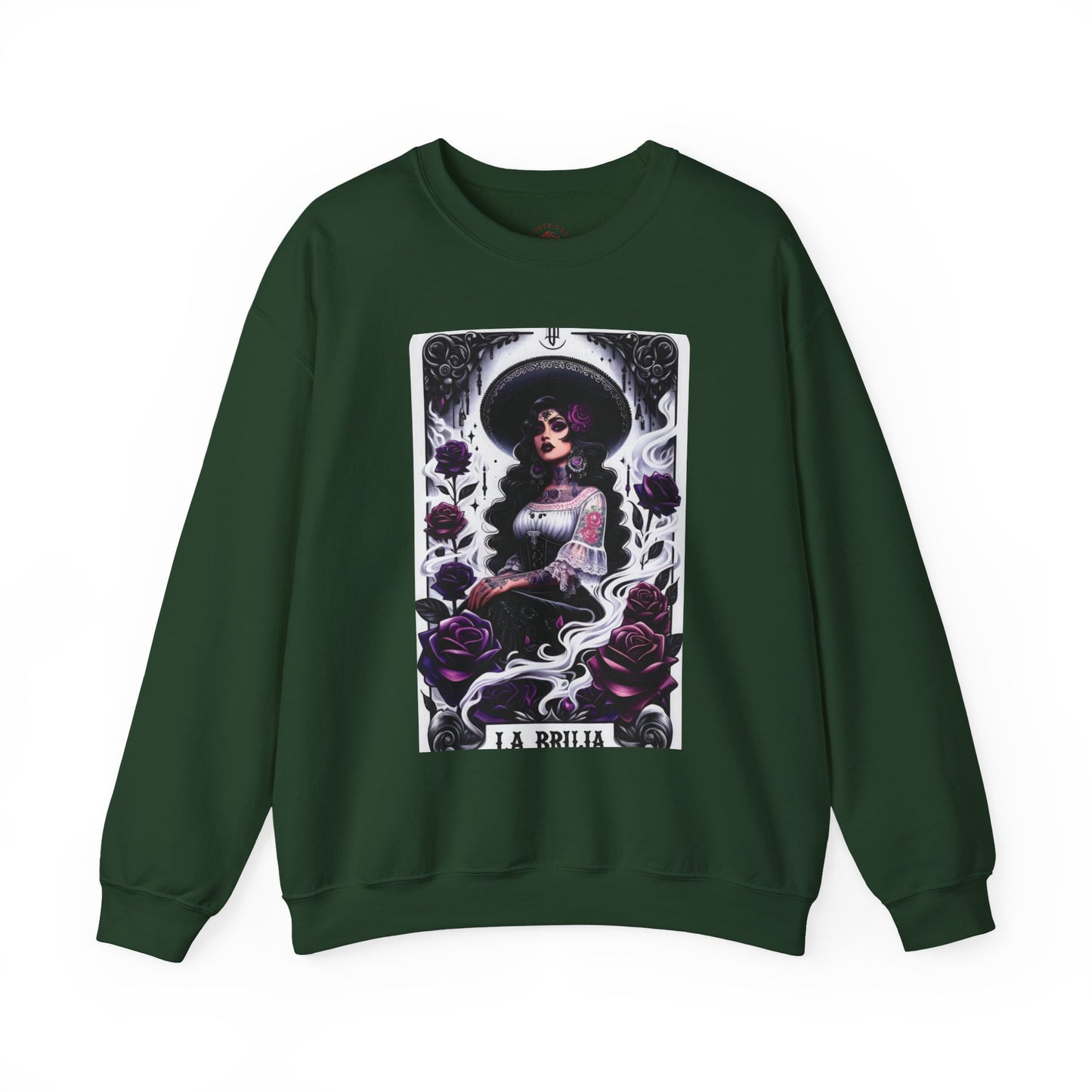 La Bruja Tarot Card Crewneck Sweatshirt