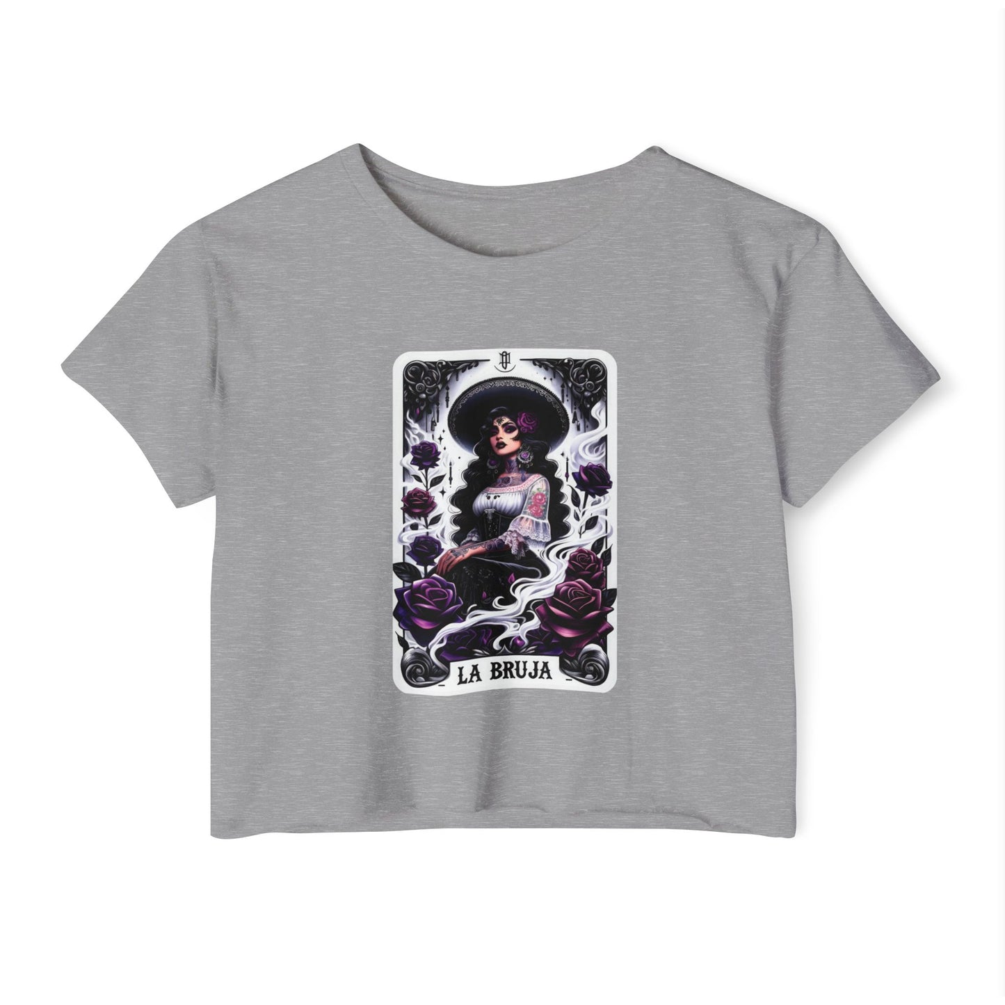 La Bruja Tarot Card Crop Top