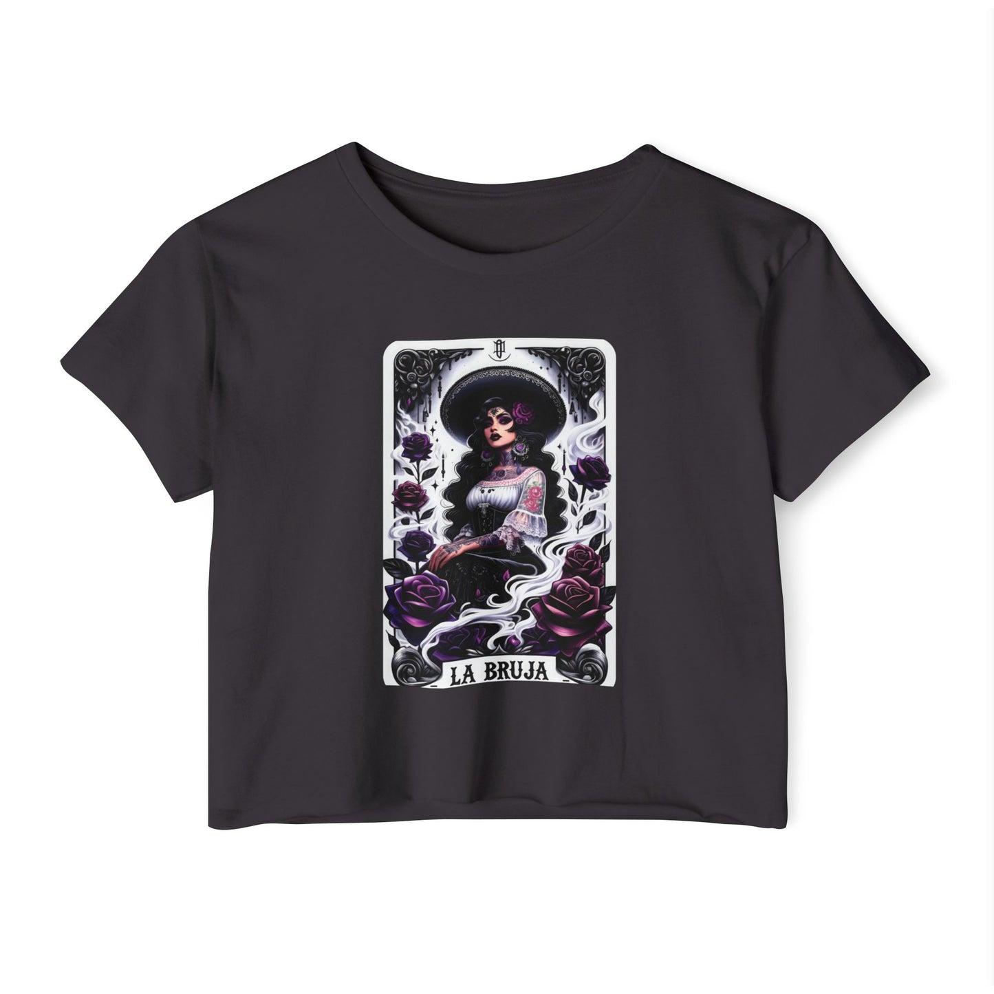 La Bruja Tarot Card Crop Top