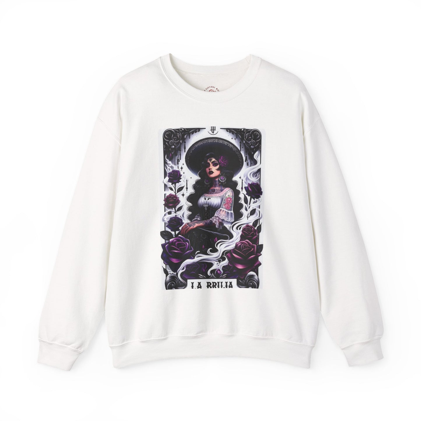 La Bruja Tarot Card Crewneck Sweatshirt