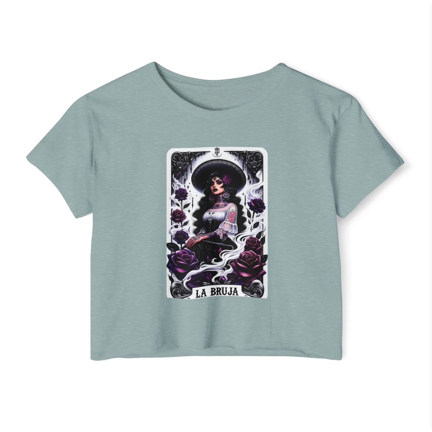 La Bruja Tarot Card Crop Top