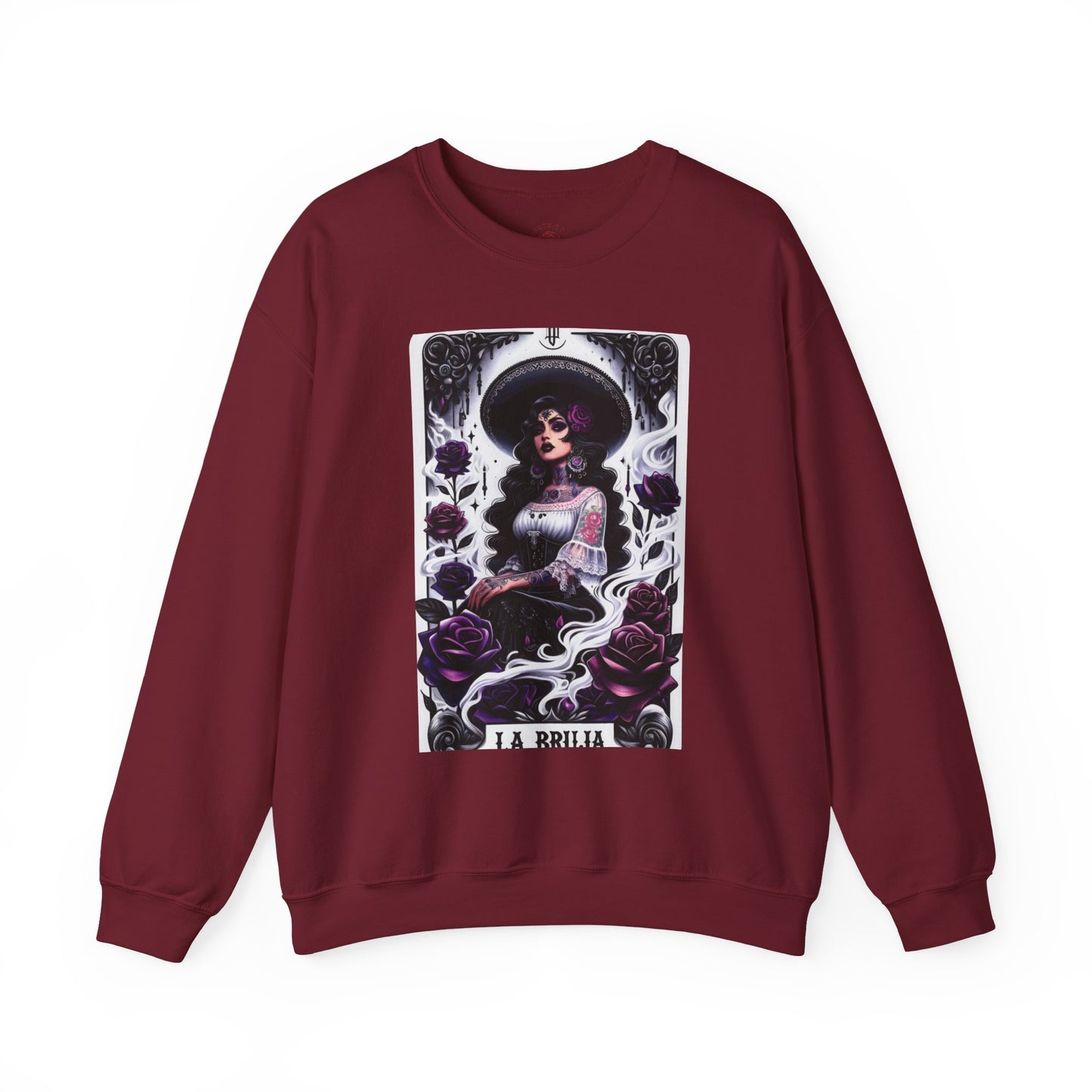 La Bruja Tarot Card Crewneck Sweatshirt