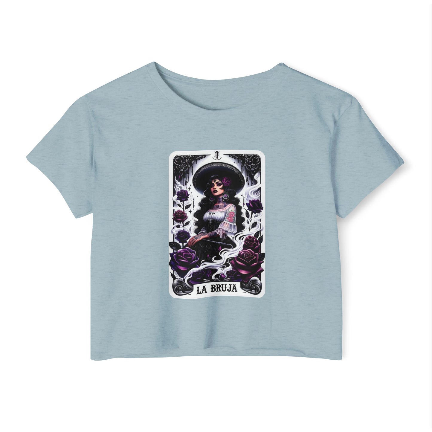 La Bruja Tarot Card Crop Top
