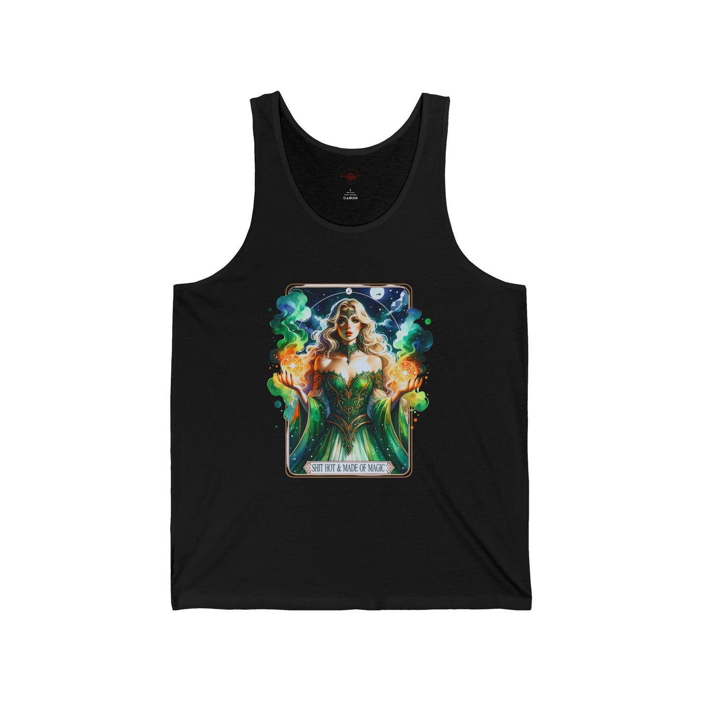 Magical Green Witch Tank Top