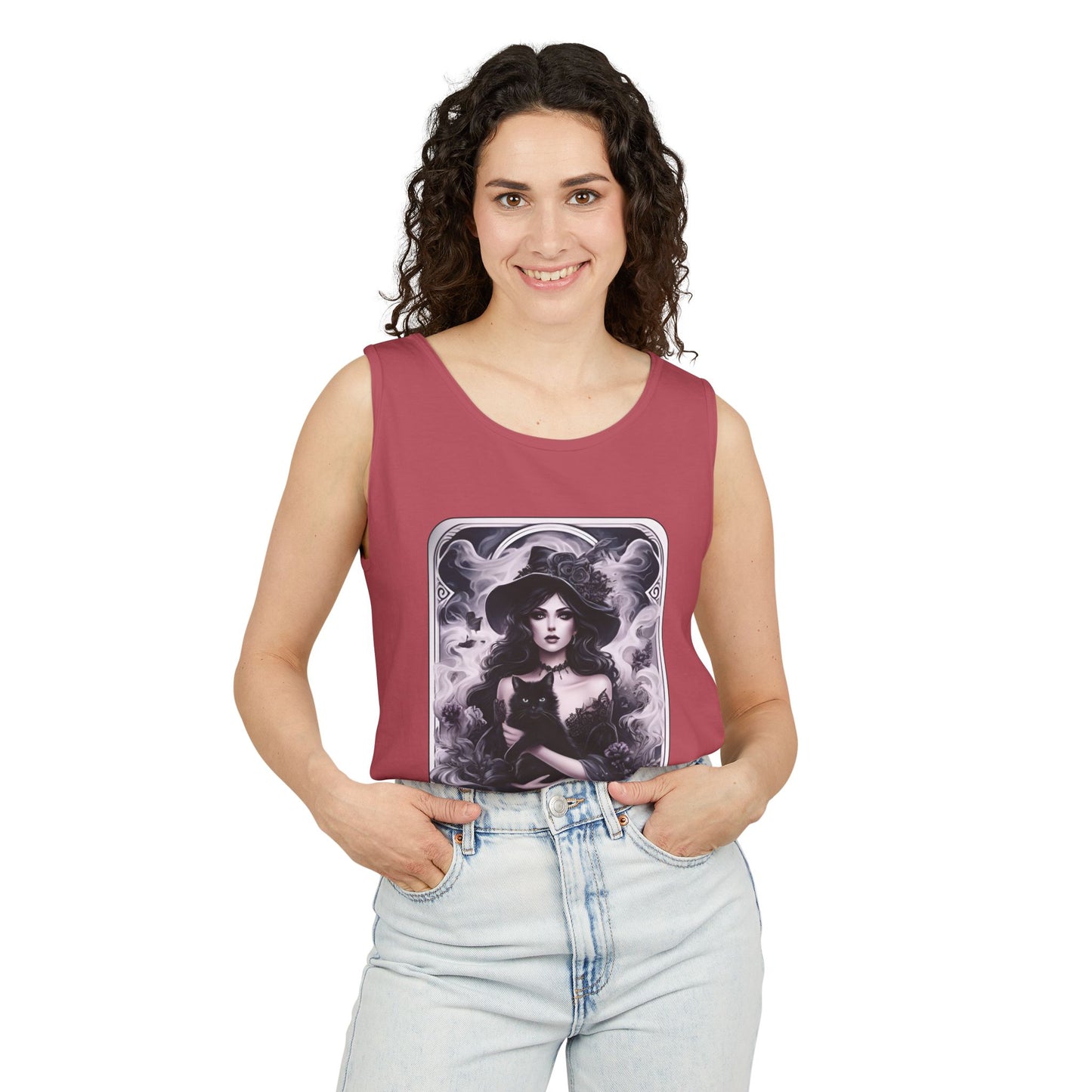 The Witch Tarot Card Tank Top