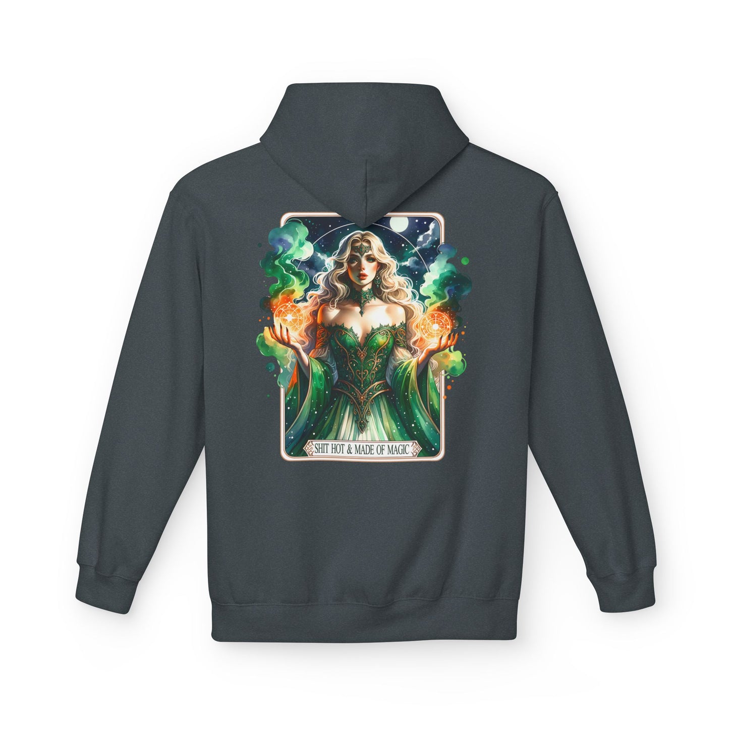 Mystical Goddess Unisex Midweight Softstyle Fleece Hoodie