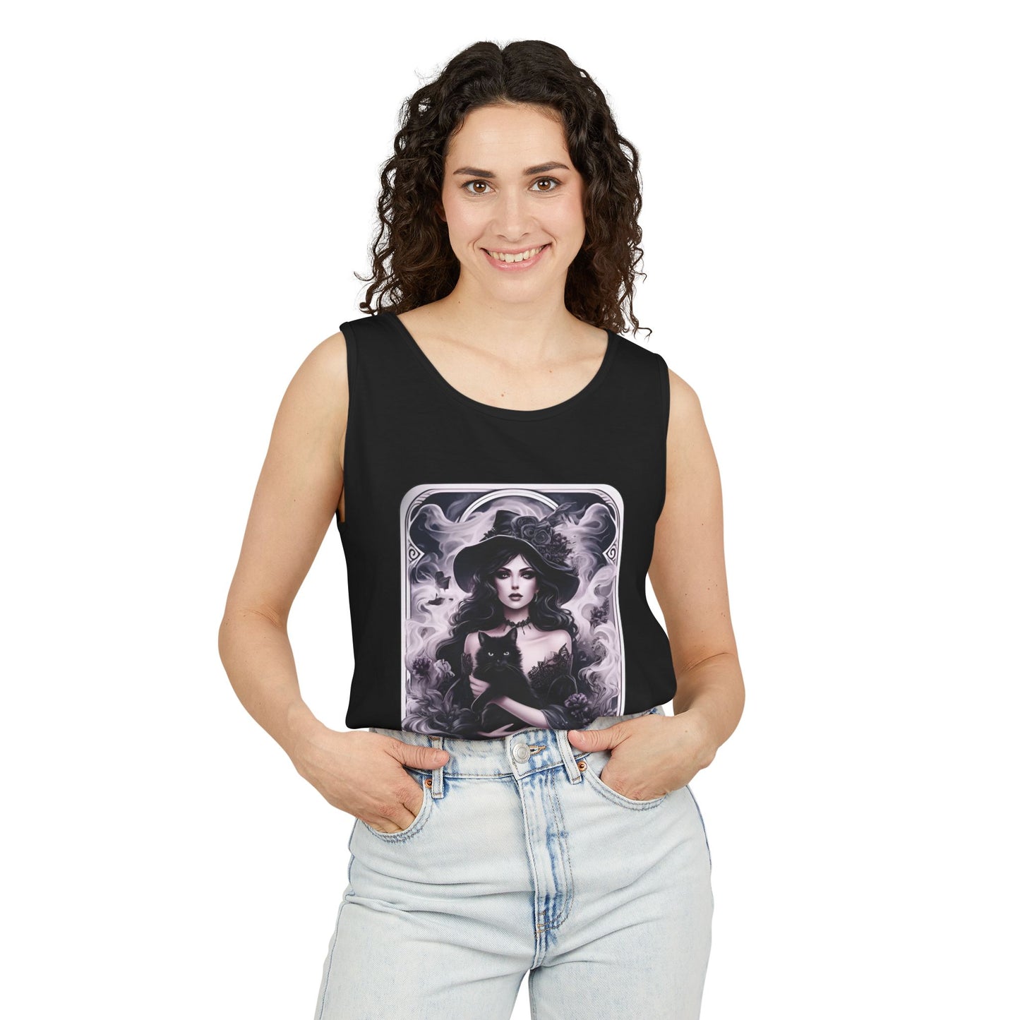 The Witch Tarot Card Tank Top