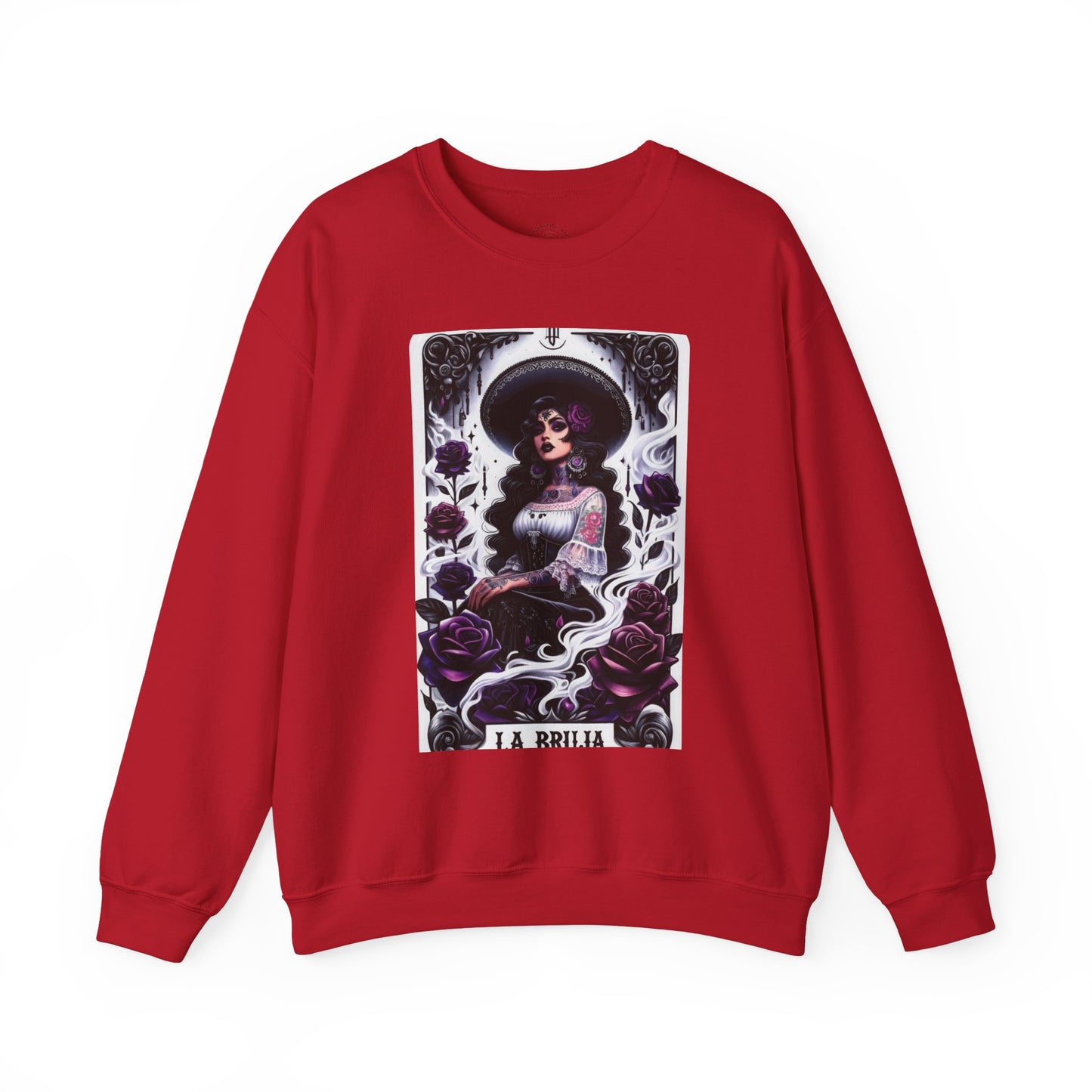 La Bruja Tarot Card Crewneck Sweatshirt