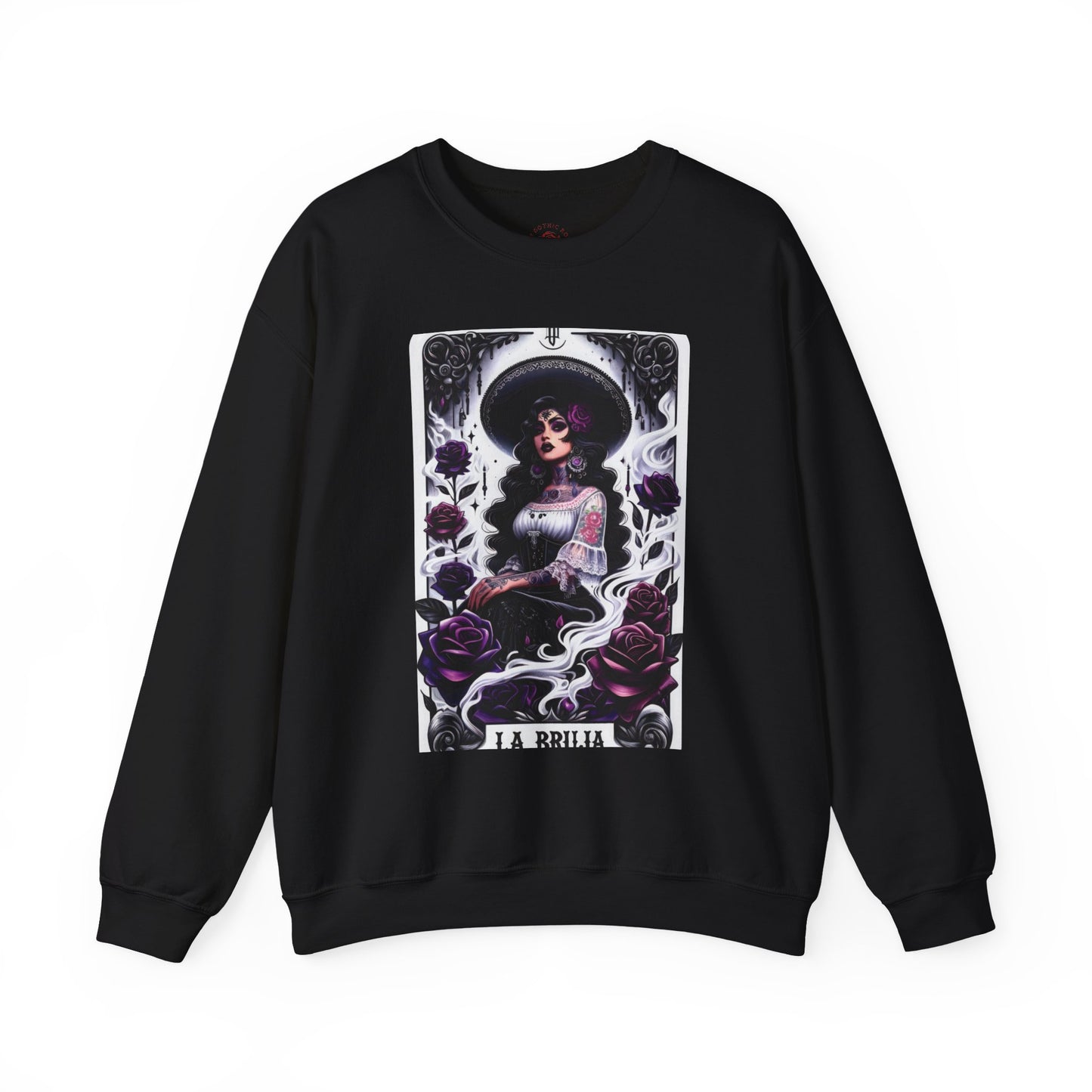 La Bruja Tarot Card Crewneck Sweatshirt