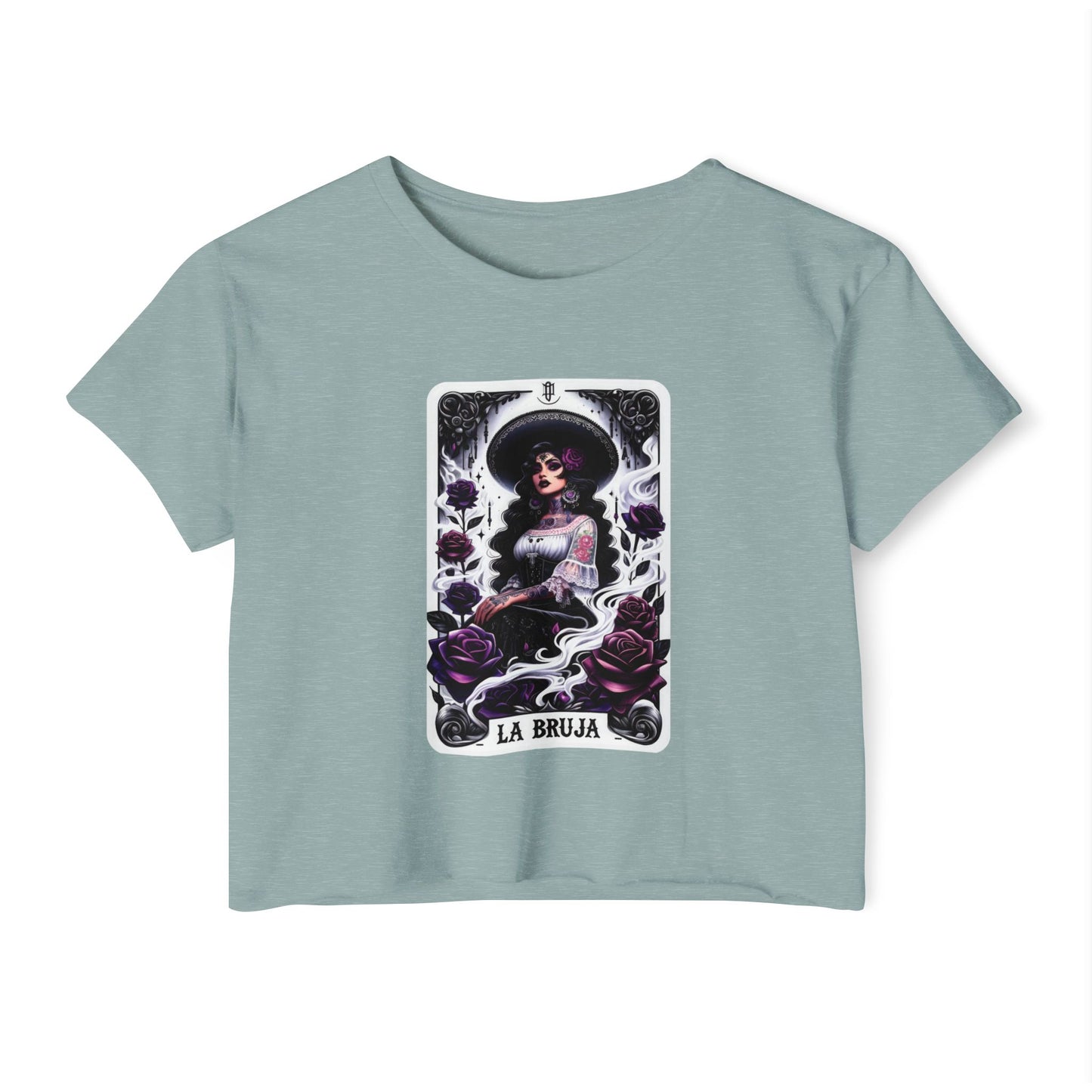 La Bruja Tarot Card Crop Top