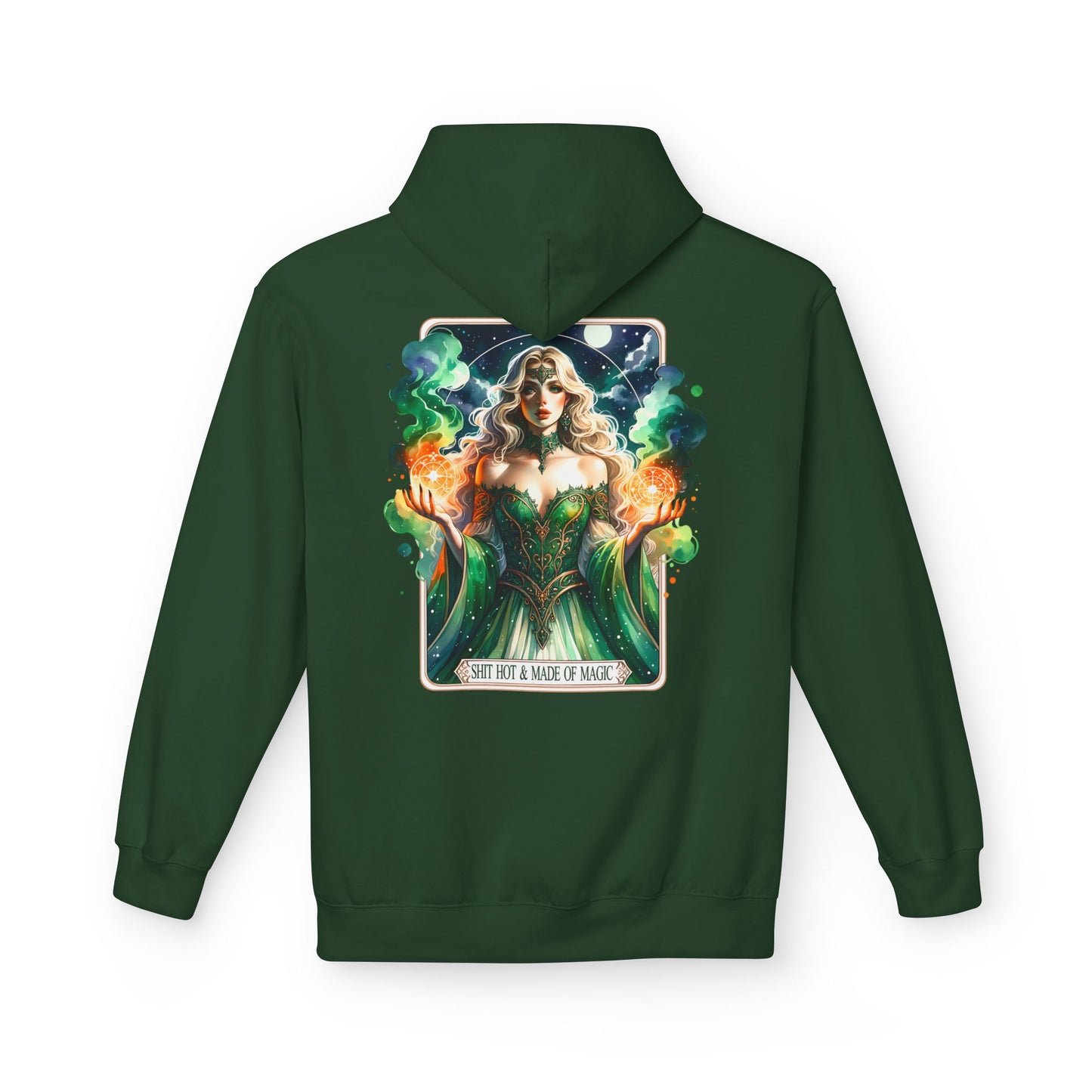 Mystical Goddess Unisex Midweight Softstyle Fleece Hoodie