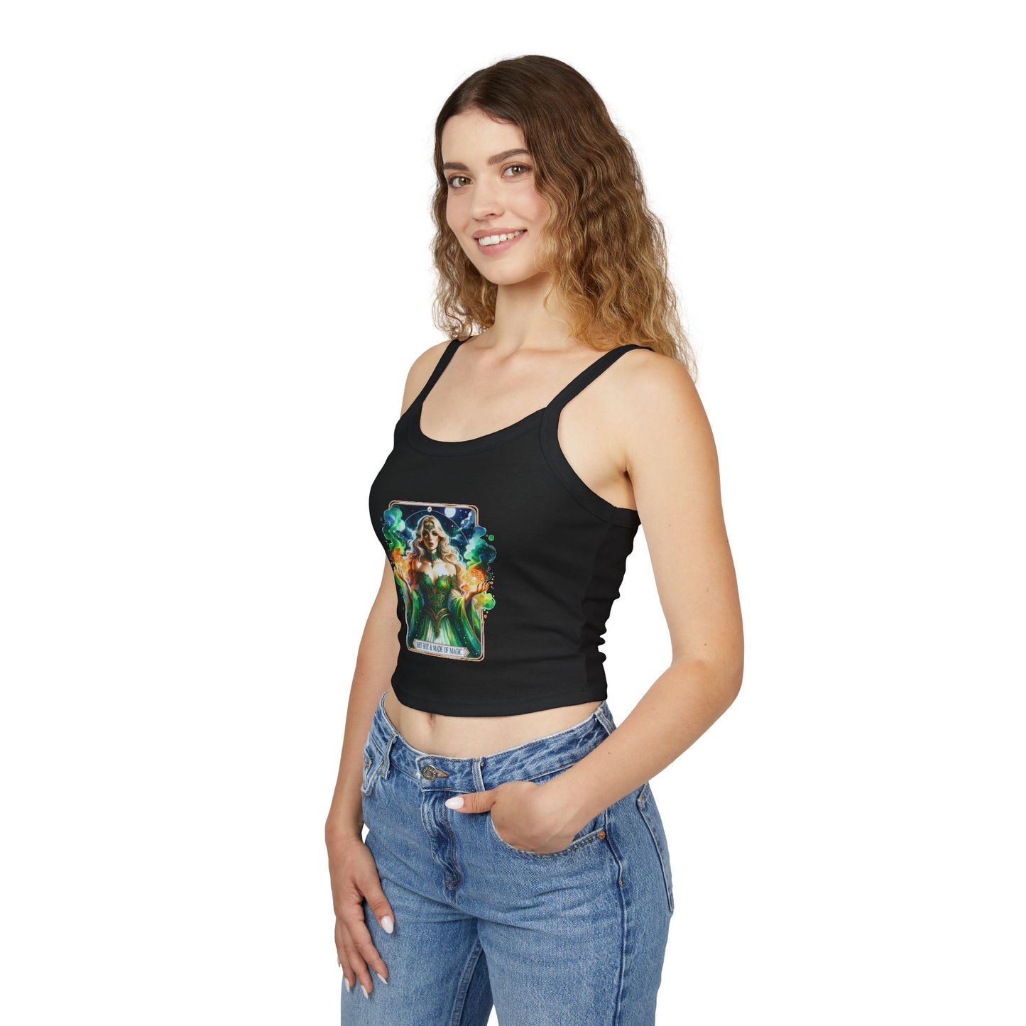 Magical Goddess Spaghetti Strap Tank Top - Inspire Your Inner Power