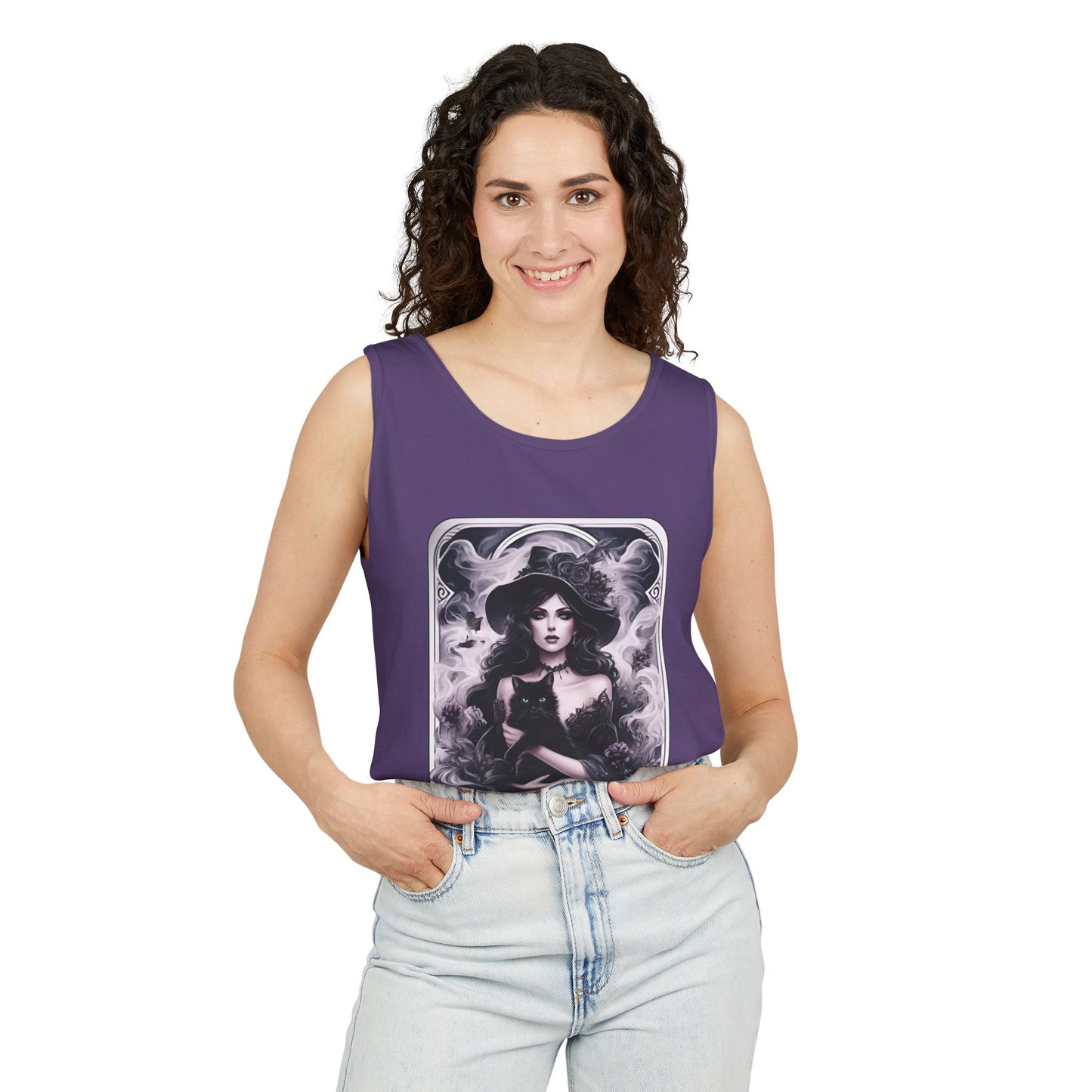 The Witch Tarot Card Tank Top