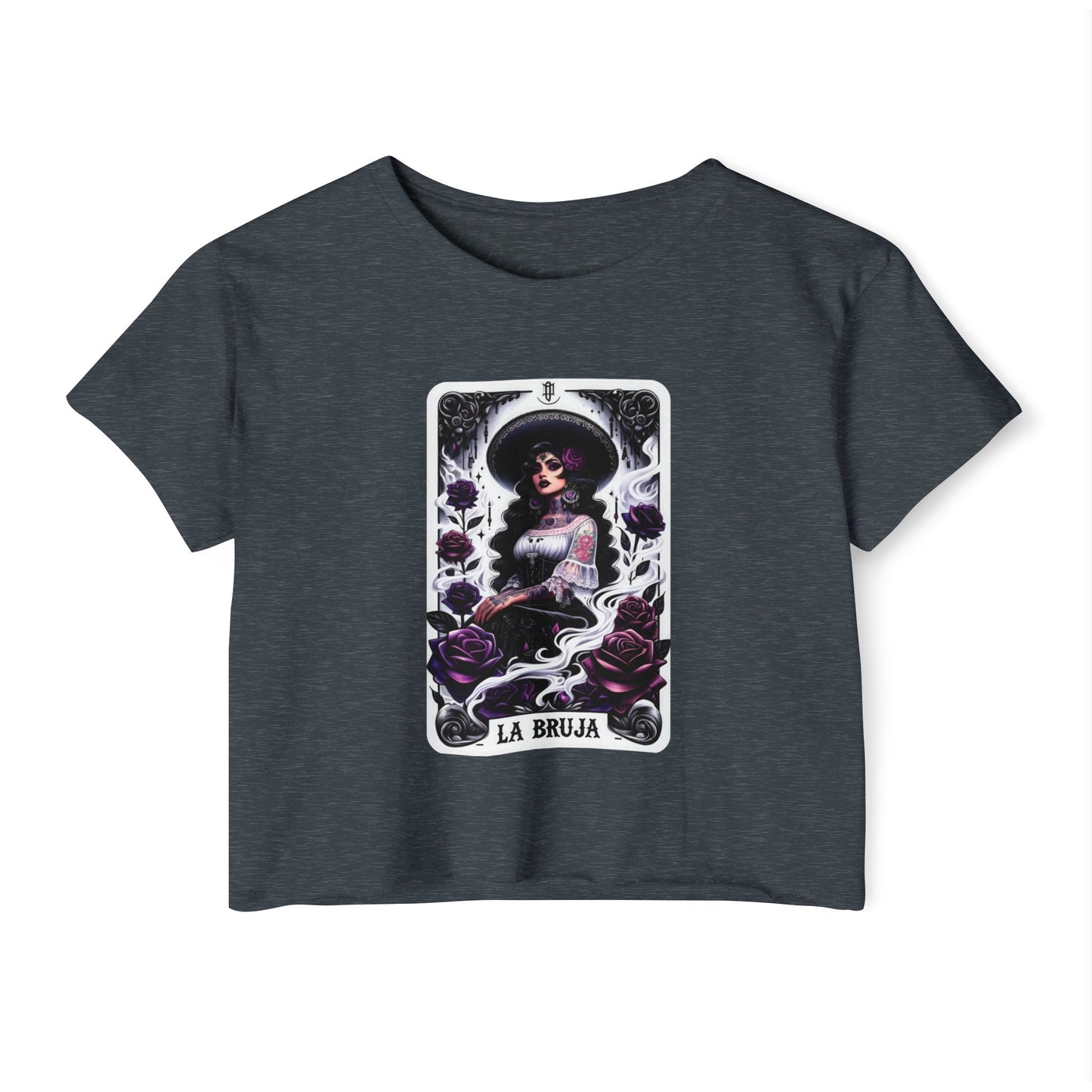 La Bruja Tarot Card Crop Top