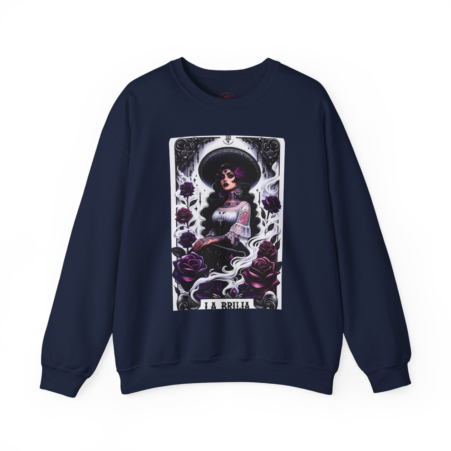 La Bruja Tarot Card Crewneck Sweatshirt