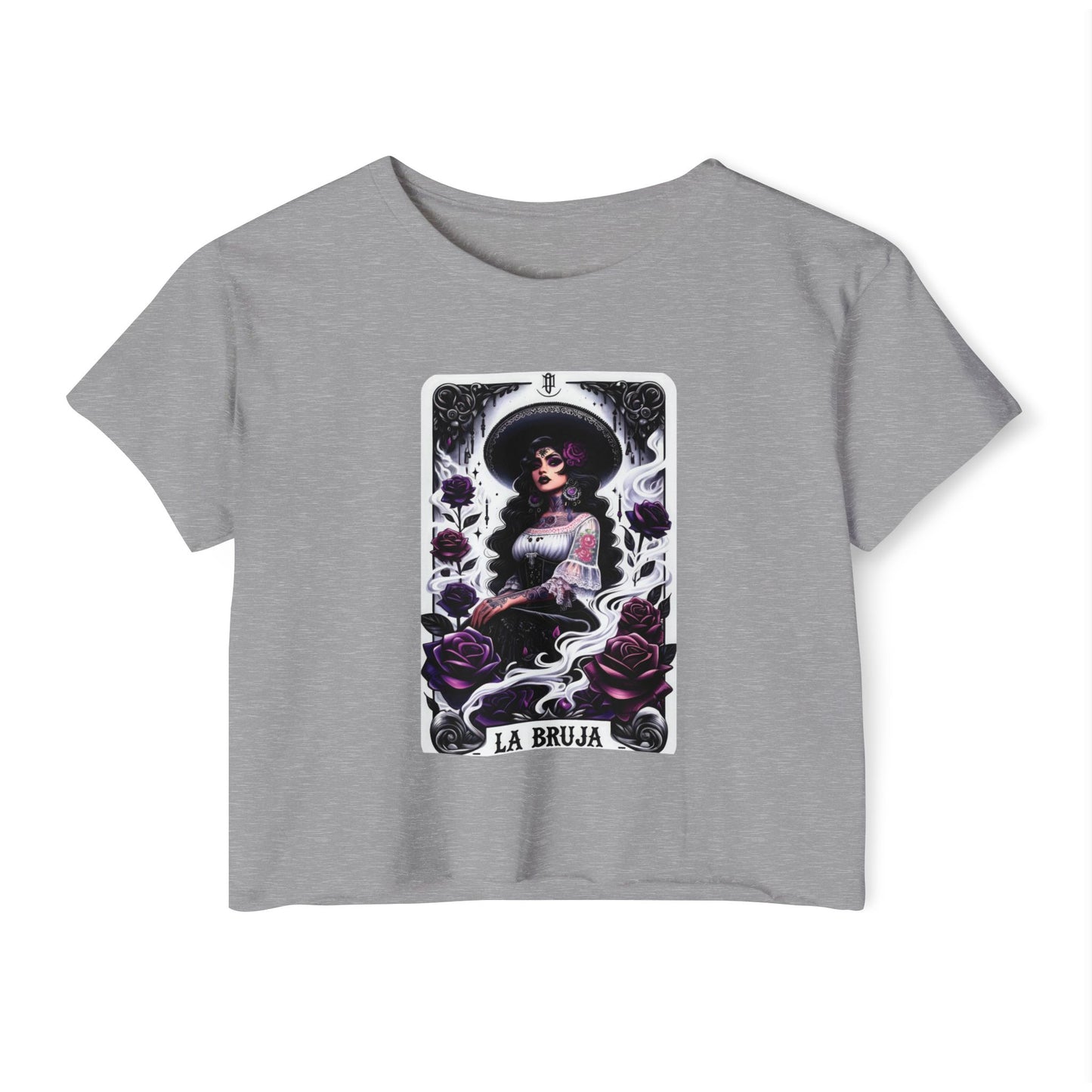 La Bruja Tarot Card Crop Top