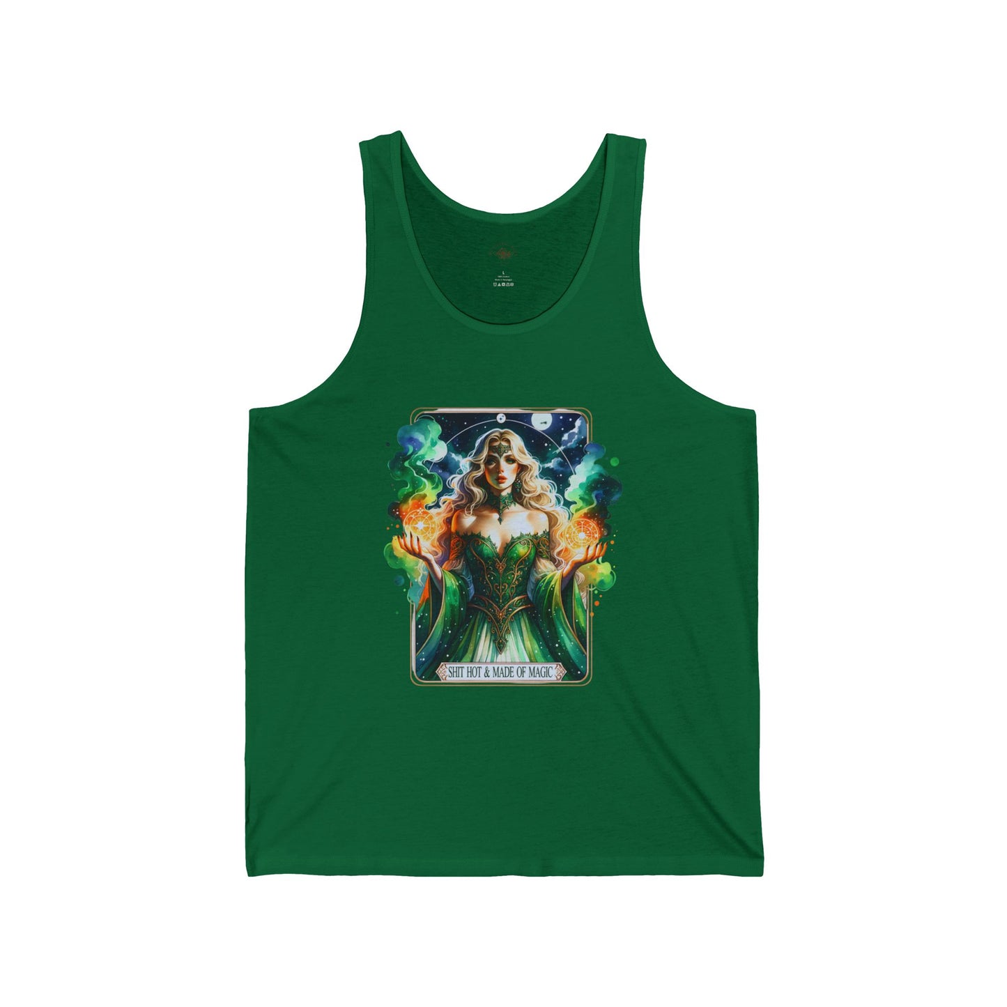 Magical Green Witch Tank Top