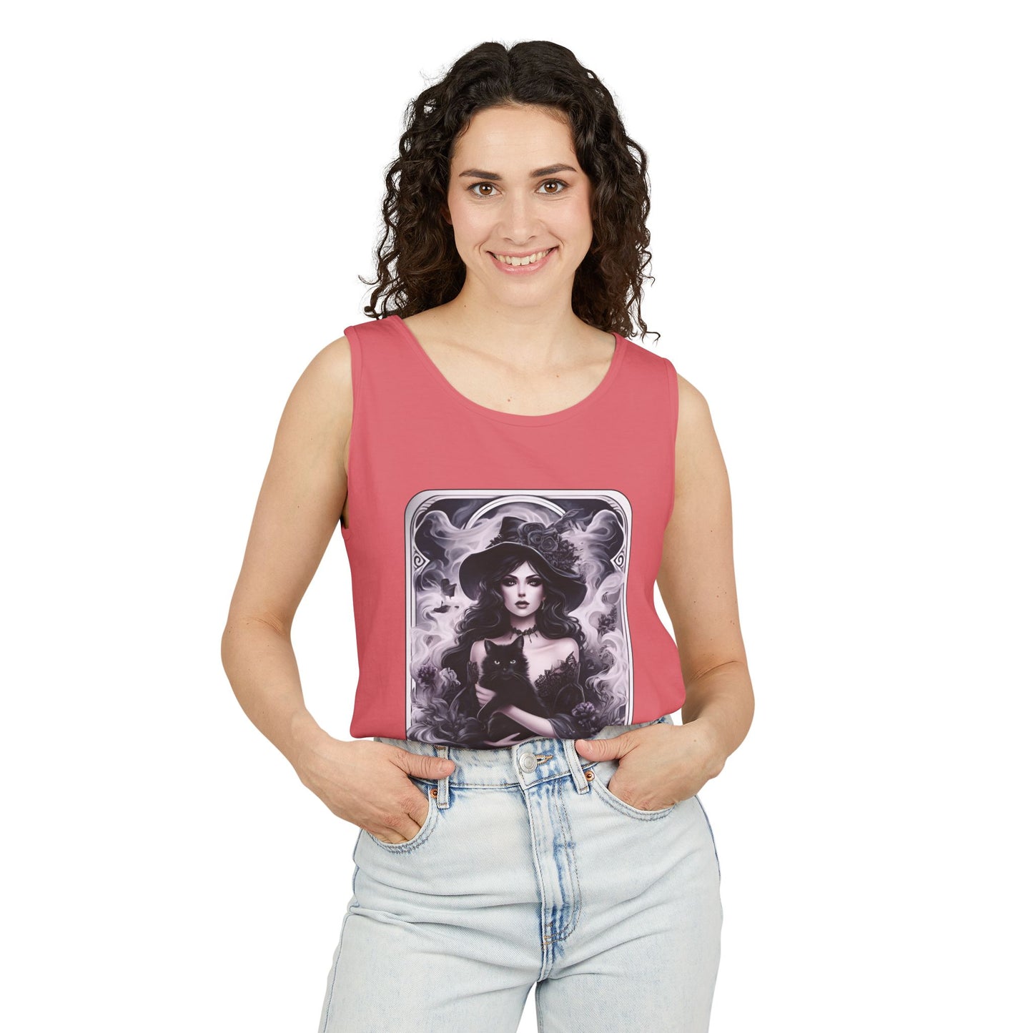 The Witch Tarot Card Tank Top