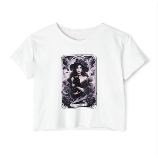 The Witch Tarot Card Crop Top