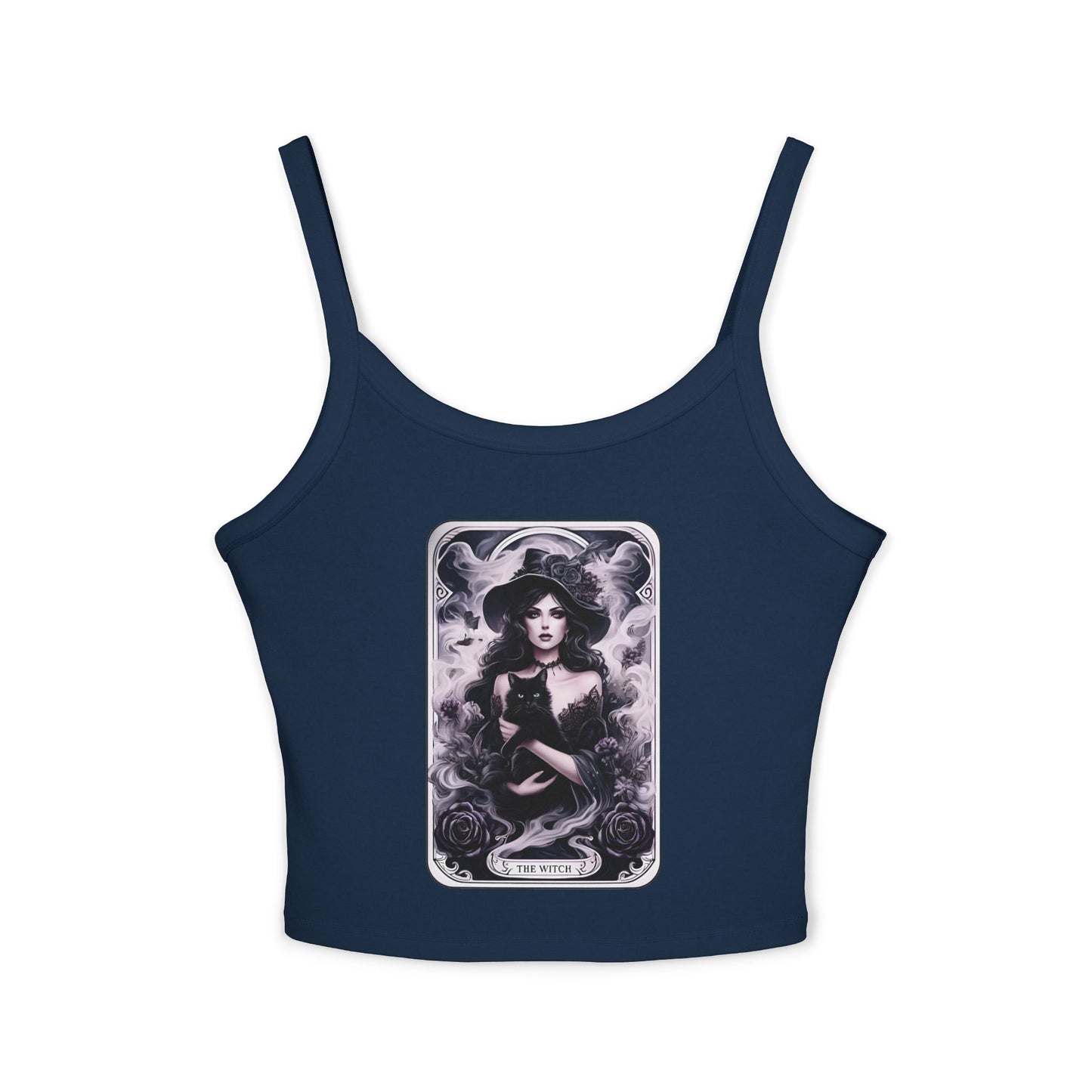 The Witch Tarot Card Spaghetti Strap Tank Top