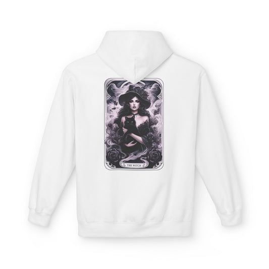The Witch Tarot Card Unisex Midweight Softstyle Fleece Hoodie