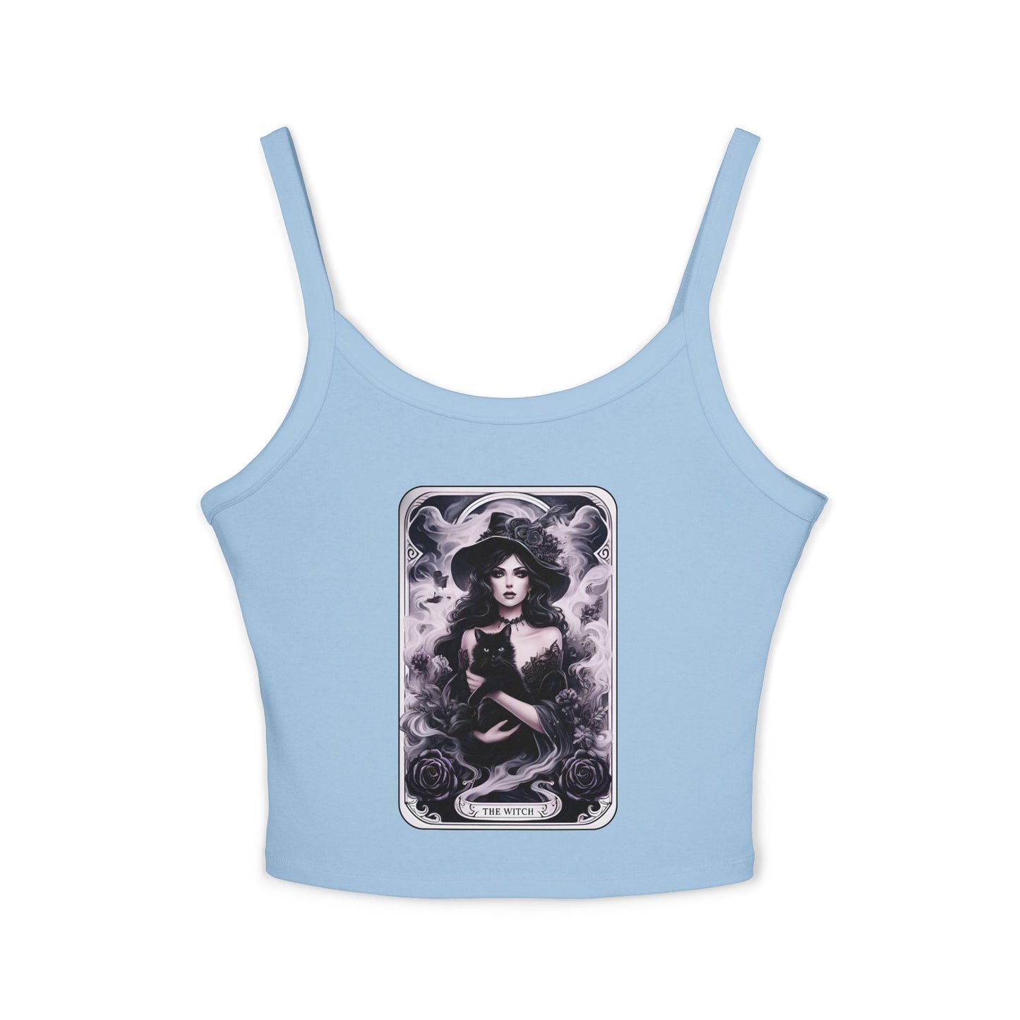 The Witch Tarot Card Spaghetti Strap Tank Top