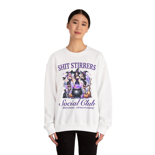 Shit Stirrers Social Club Unisex Crewneck Sweatshirt