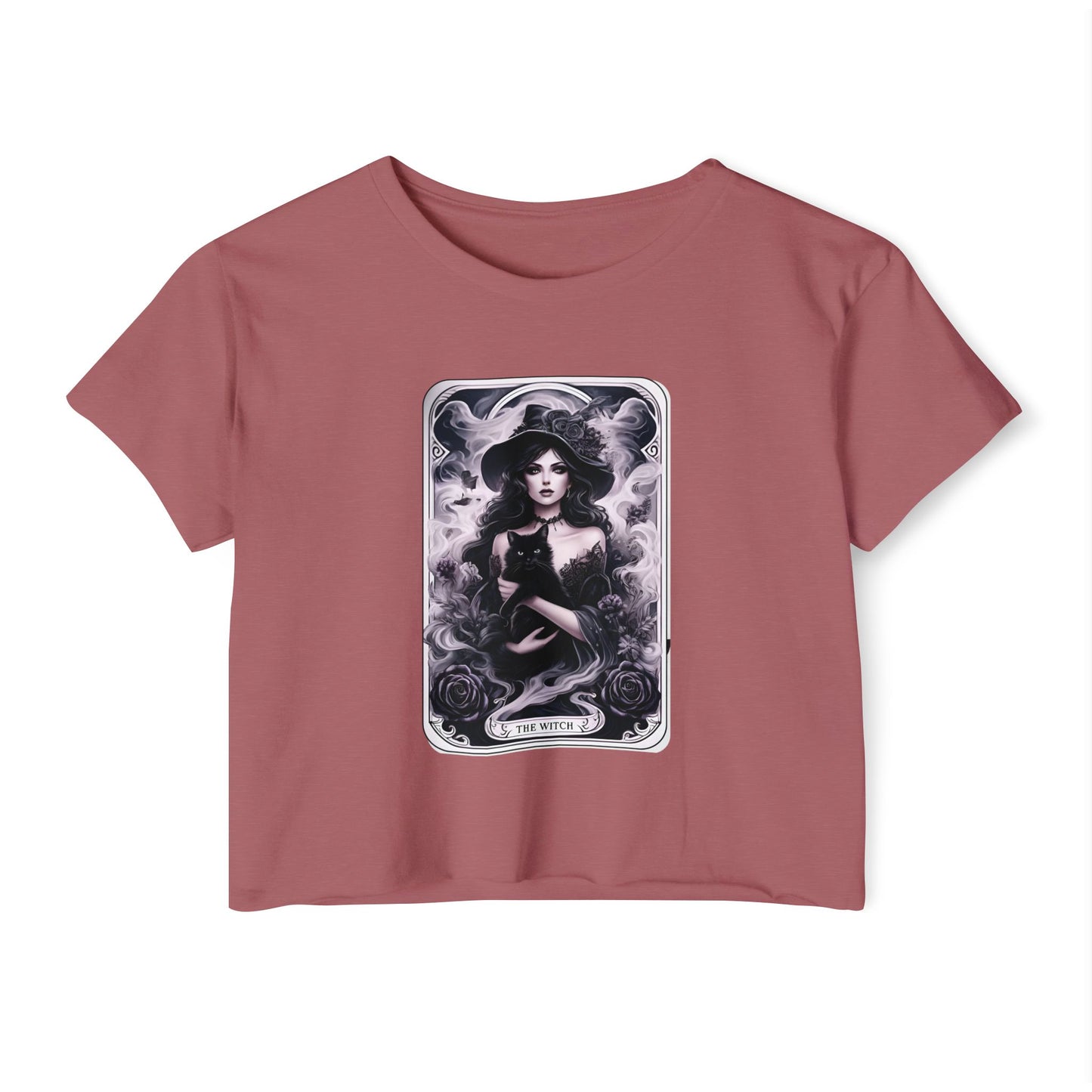 The Witch Tarot Card Crop Top