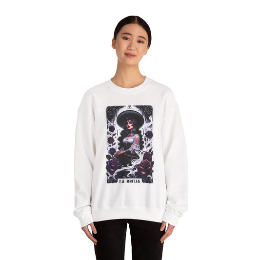 La Bruja Tarot Card Crewneck Sweatshirt